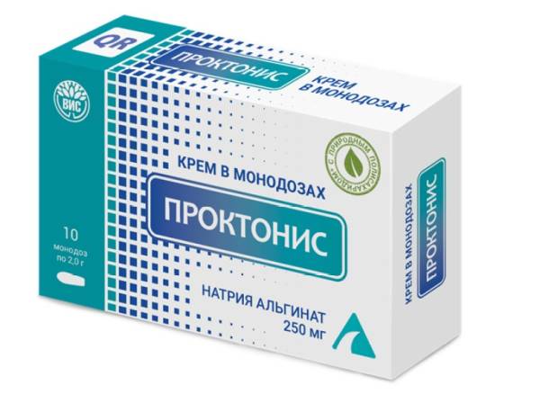 Изображение товара Крем Проктонис в монодозах 10шт Крем Проктонис в монодозах 10шт фотография